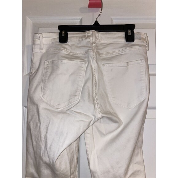Abercrombie & Fitch Jeans White Harper Low Rise Skinny Size 28 6 Regular Length - Picture 7 of 7